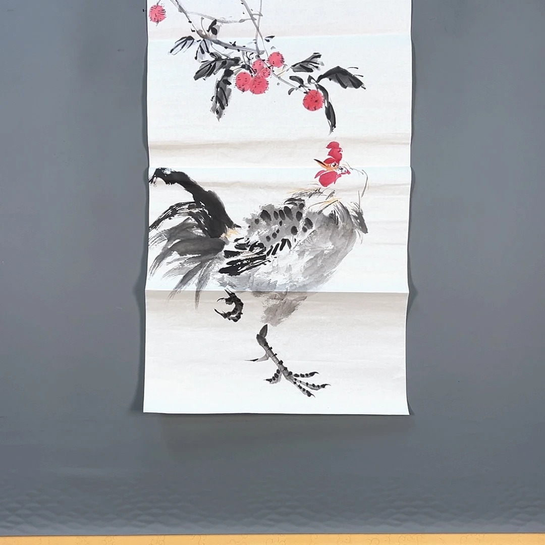 国画765 花鸟和蝴蝶都会出现