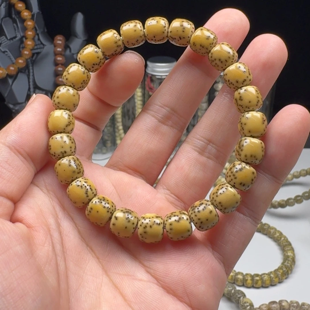 手串星月菩提9x8双留白老型单圈