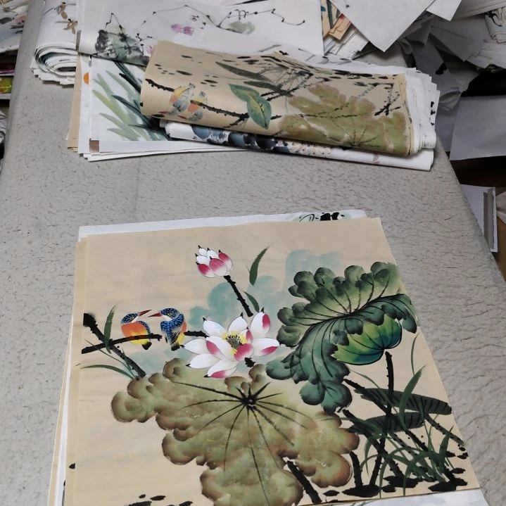阿***呆国画国画花鸟花鸟国画
