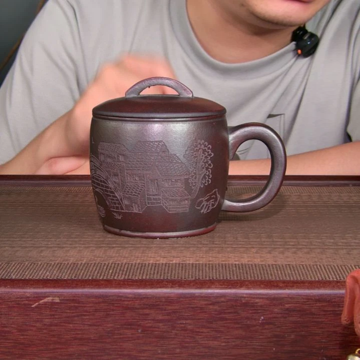 茶杯紫砂高货放漏