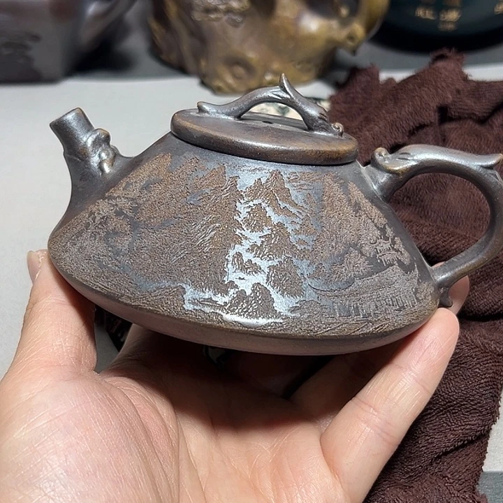 茶壶紫砂微瑕微瑕