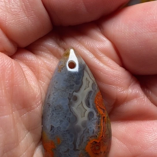 玛瑙/玉髓吊坠未镶嵌用****6