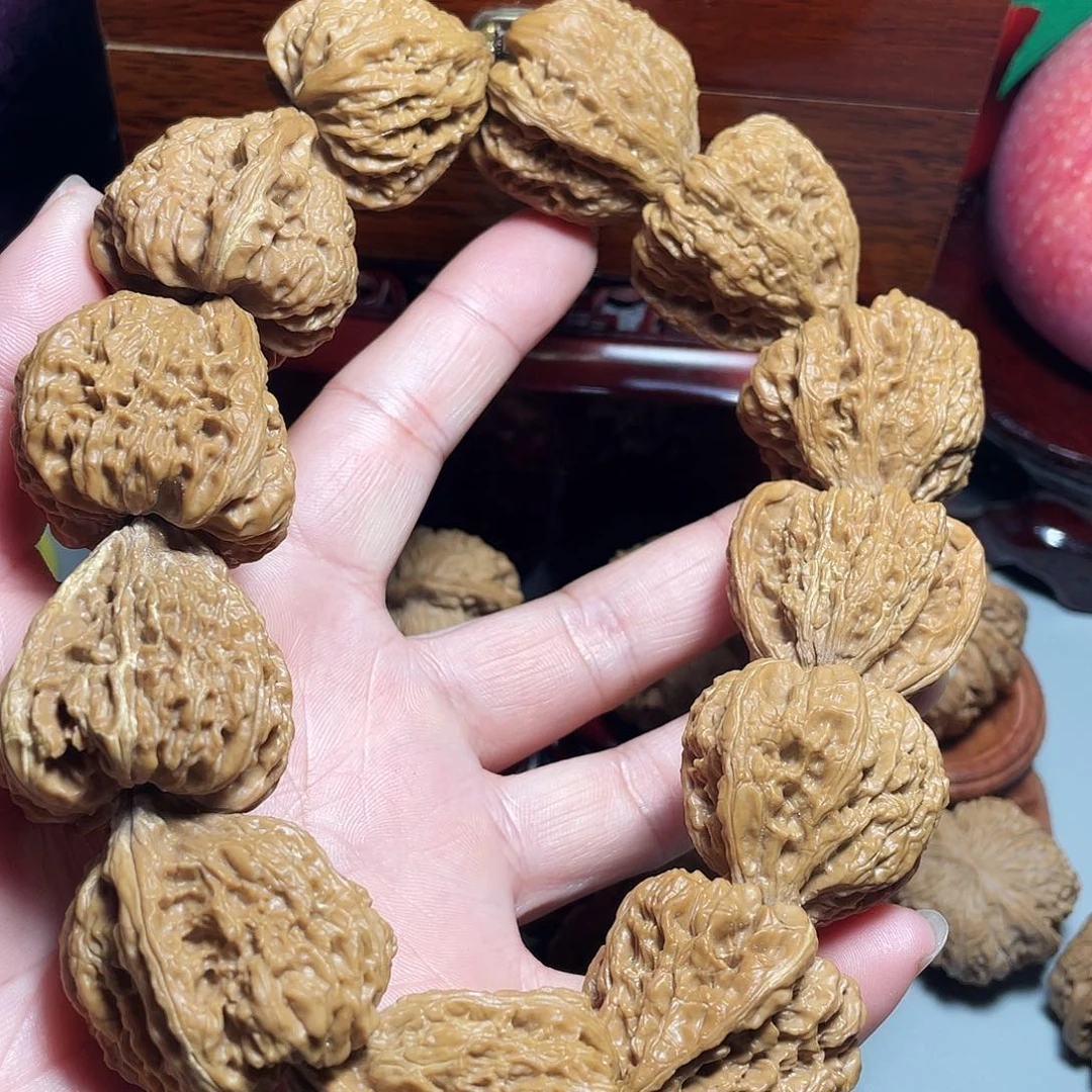 核桃手串/手链精品南疆石手持