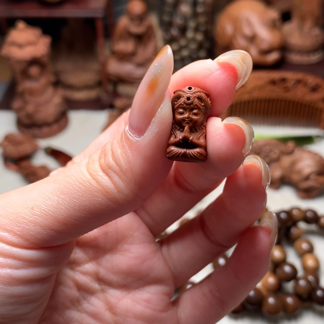 吊坠檀香木老山檀香扎基吊坠