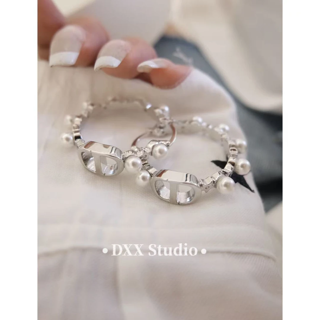 铜合金锆石耳饰 小众设计百搭ins耳饰48336