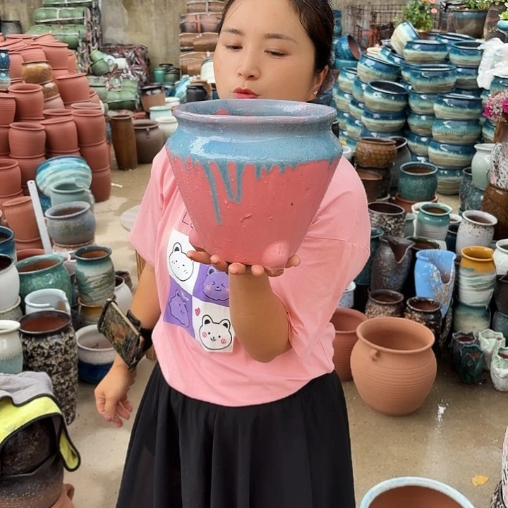 口20高20瑕疵一个盆子。