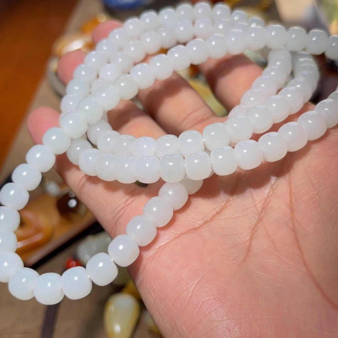 狂***友和田玉未镶嵌手链