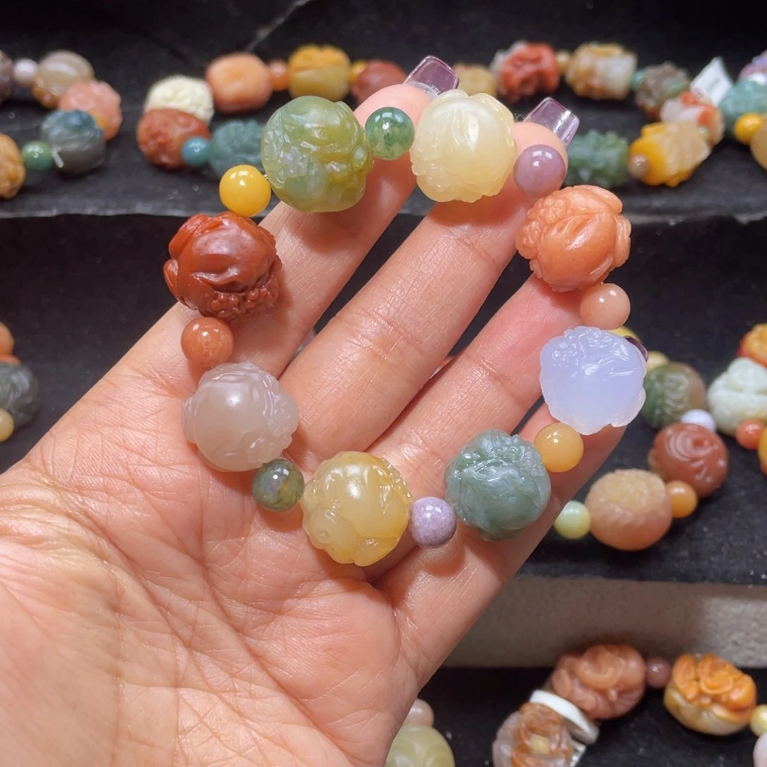 石英质玉手链未镶嵌