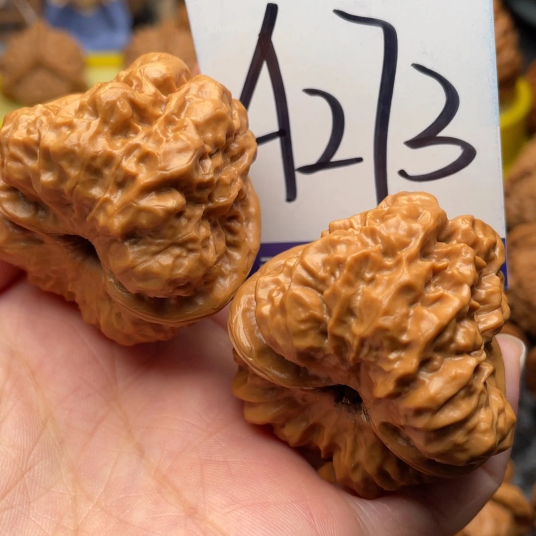 桃核把件蛤蟆头41.5