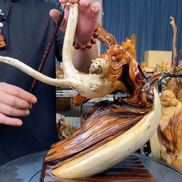 柏木（崖柏）随型摆件