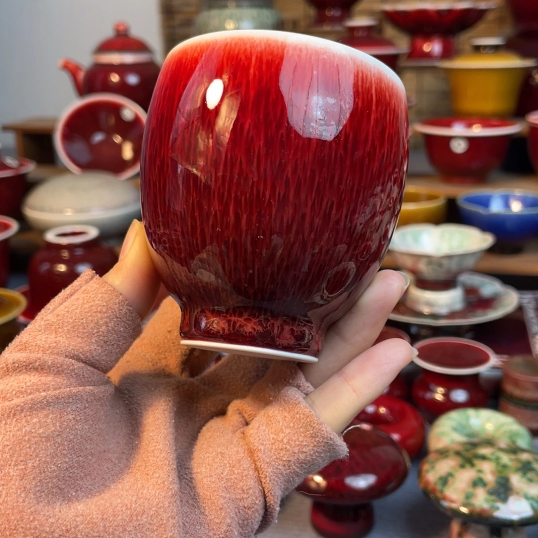 景德镇原矿陶瓷 手握杯
