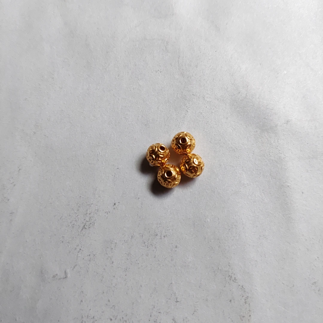 金元宝足金999貔貅珠子首饰