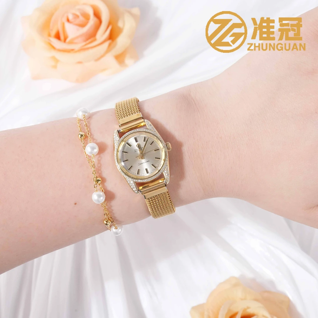 95新 Omega/欧米茄 26.3mm自动机械PD6393海马系列名表