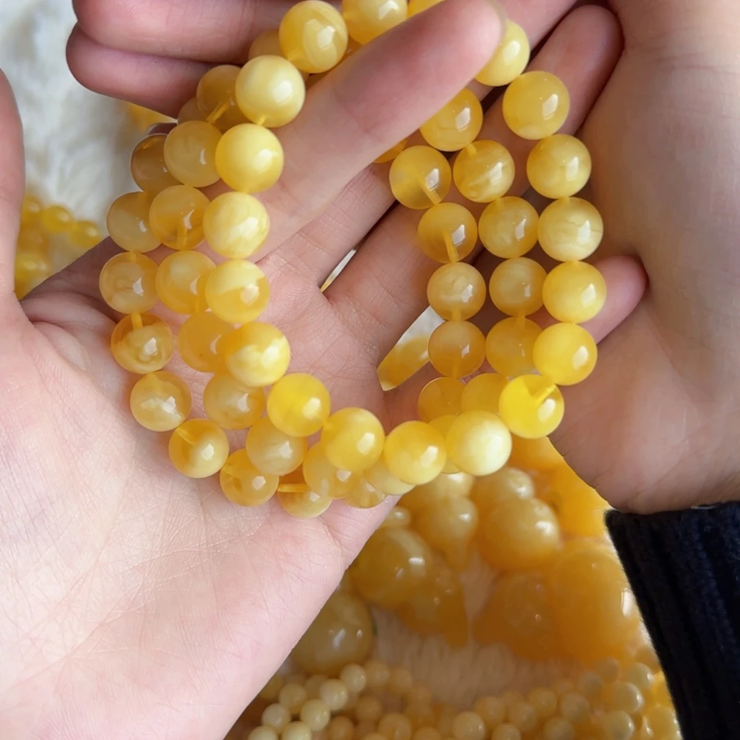 蜜蜡珠宝奇石未镶嵌多样性发一