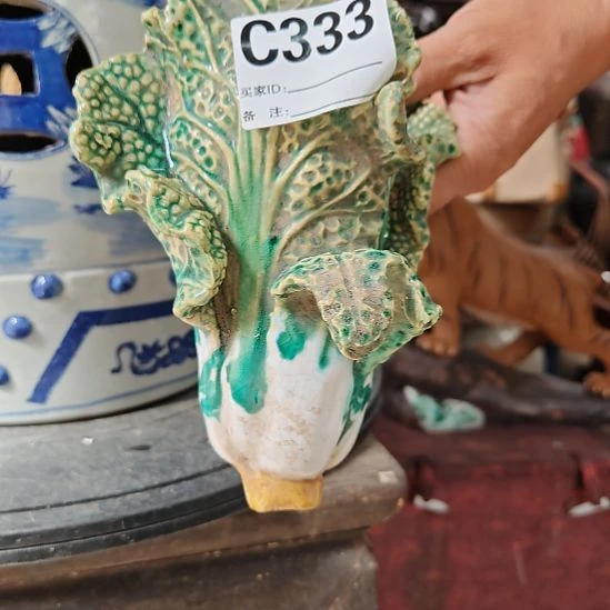 泥***室瓷片明玉家的老物件