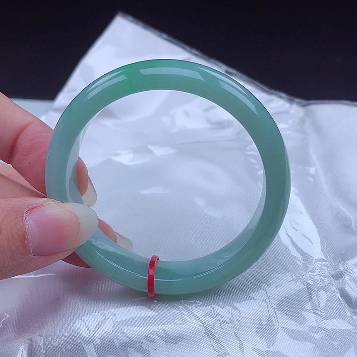 一***子翡翠手镯未镶嵌手镯001922