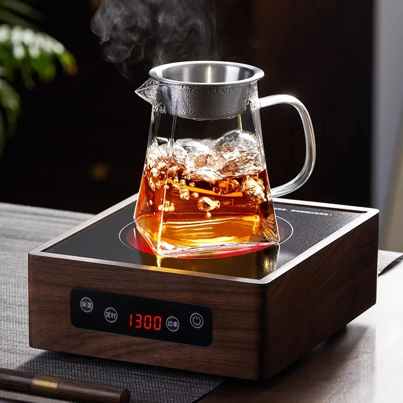 防烫耐热玻璃公道杯带茶漏过滤分茶器大小号加厚玻璃公杯功夫茶具