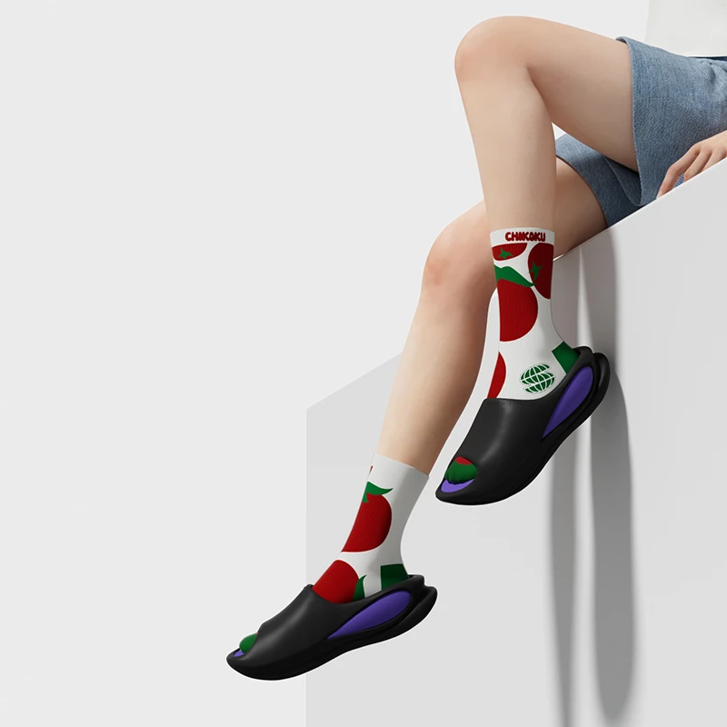 chikoku凌空居家室内女凉拖鞋夏季户外穿厚底男防滑耐磨沙滩情侣