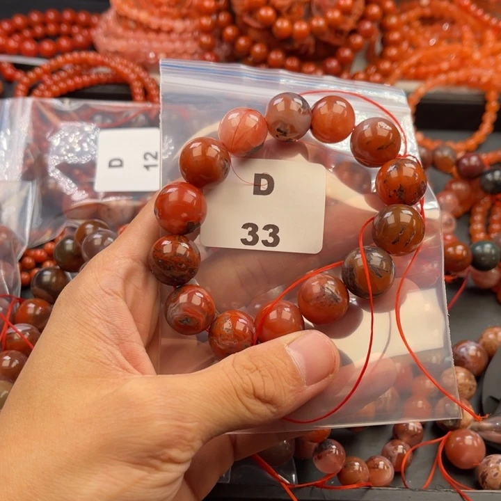 南红玛瑙未镶嵌多样性发货默认微瑕称重15mm