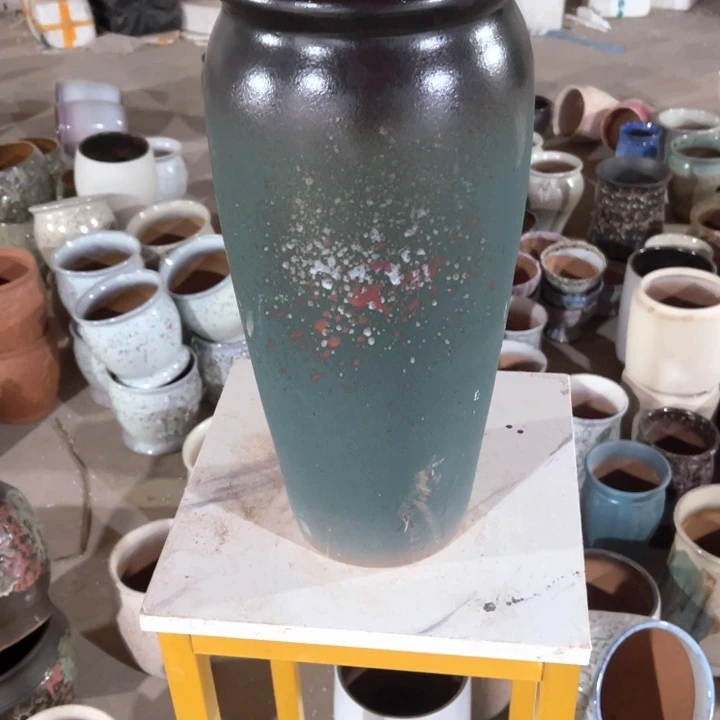 紫砂花盆口径18高度40一只正品