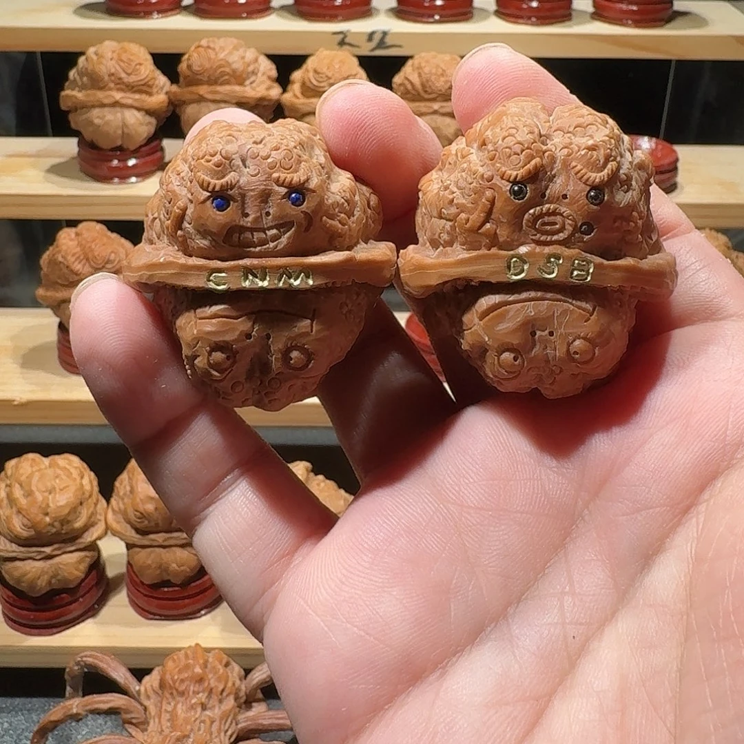 迷***乐把件文玩核桃68超耐磨系列金蟾