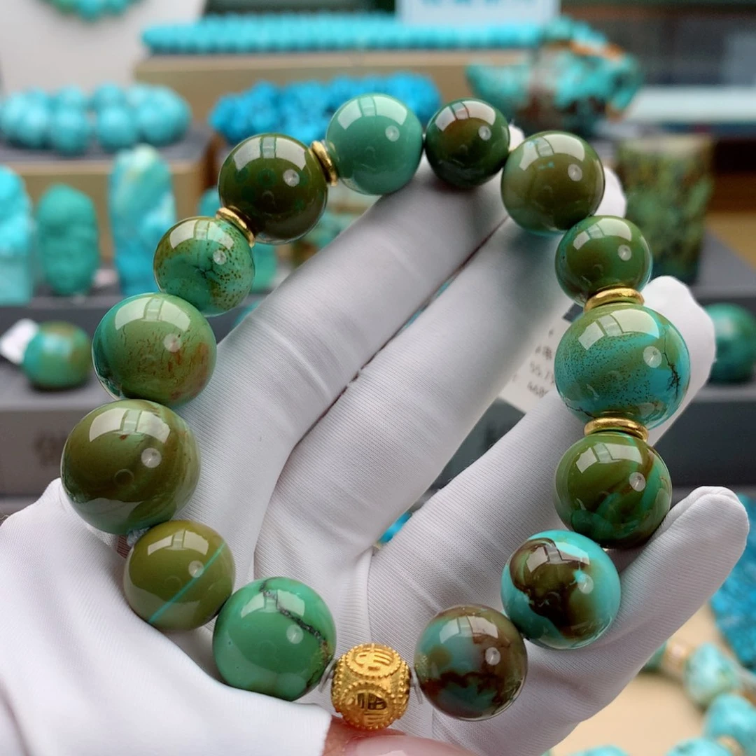未镶嵌绿松石珠宝奇石