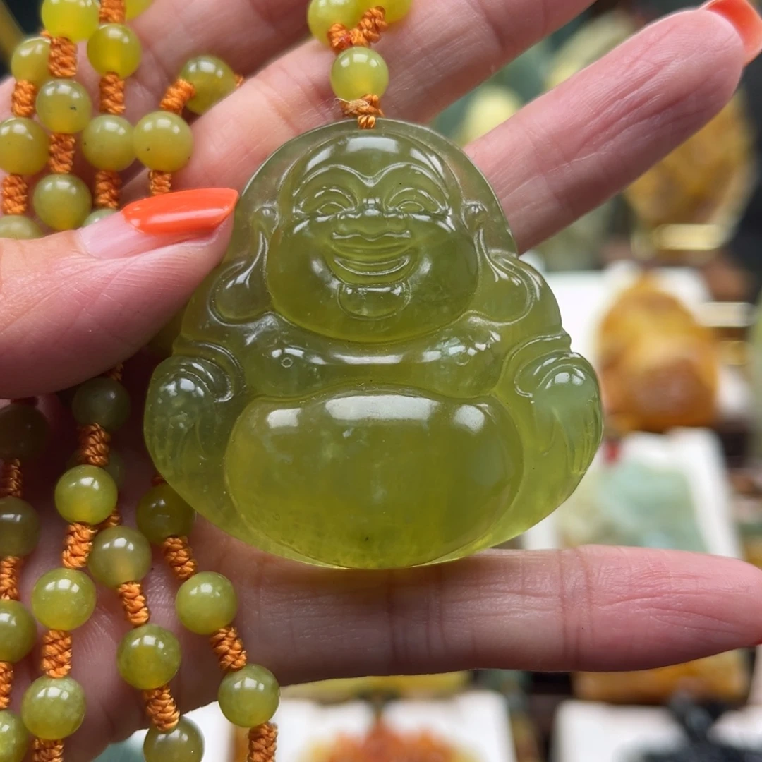 岫玉未镶嵌挂件挂件