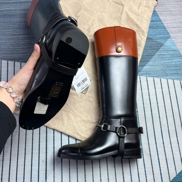 未使用 GUCCI/古驰 古驰黑色长靴三五半码