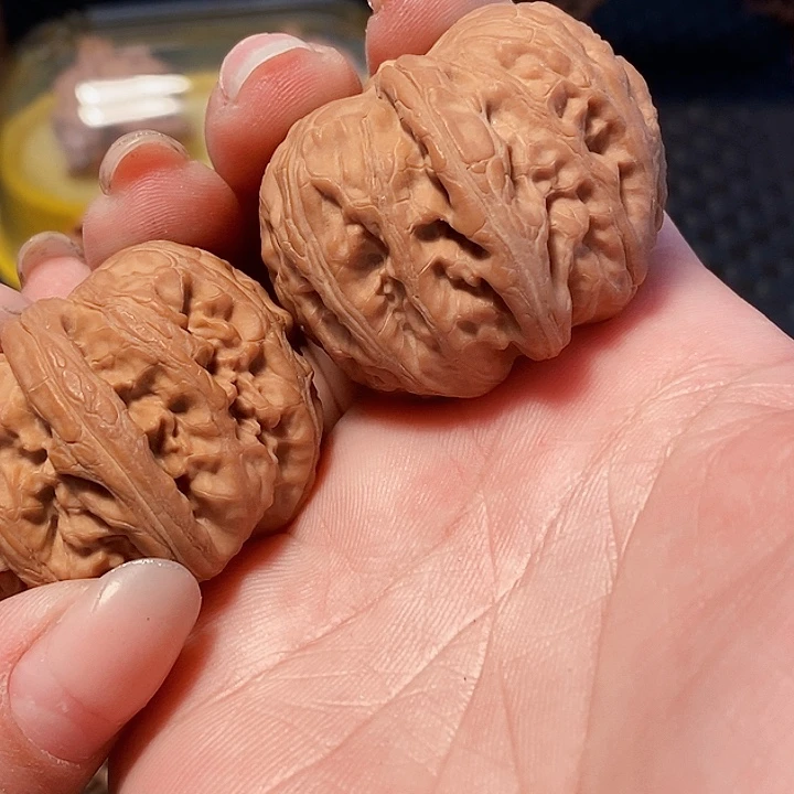 吊坠文玩核桃元宝，边42