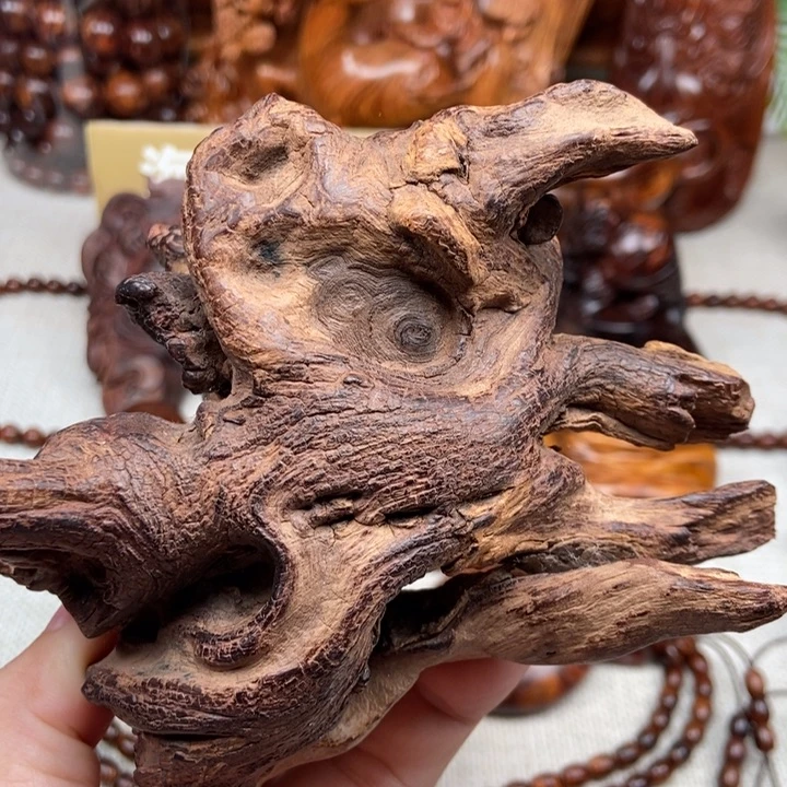 黄花梨/降香黄檀把件独角兽