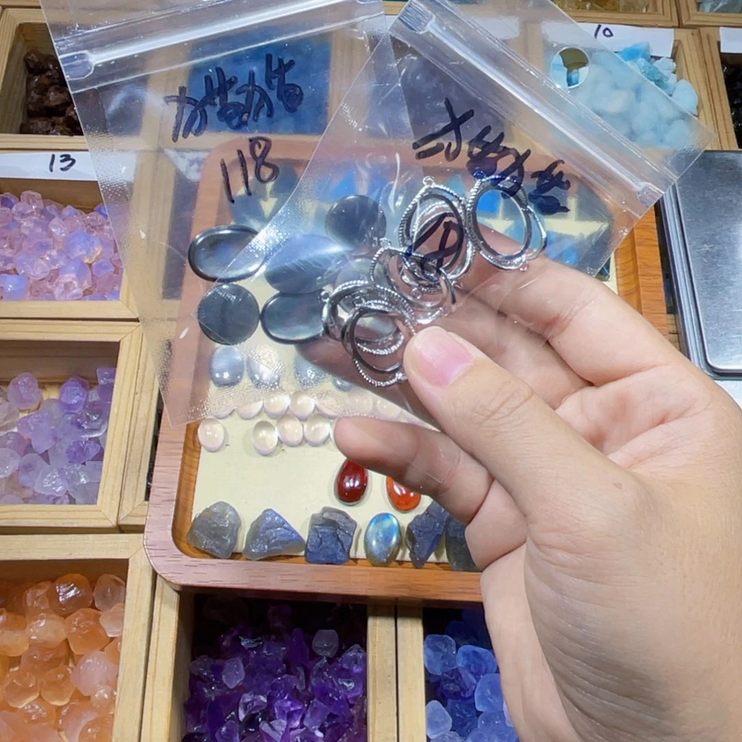 水晶珠宝半成品未镶嵌