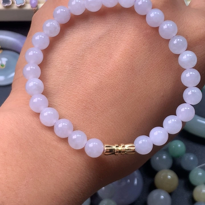 翡翠未镶嵌手链卡7