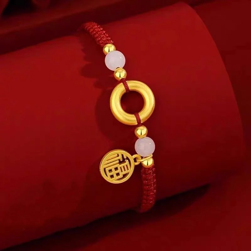 古法传承福字牌手链