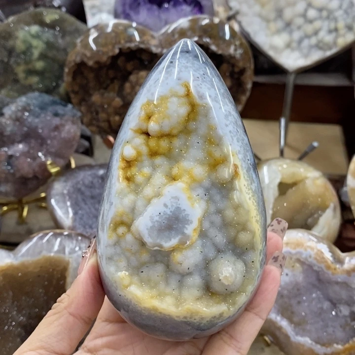 珠宝半成品未镶嵌紫晶9