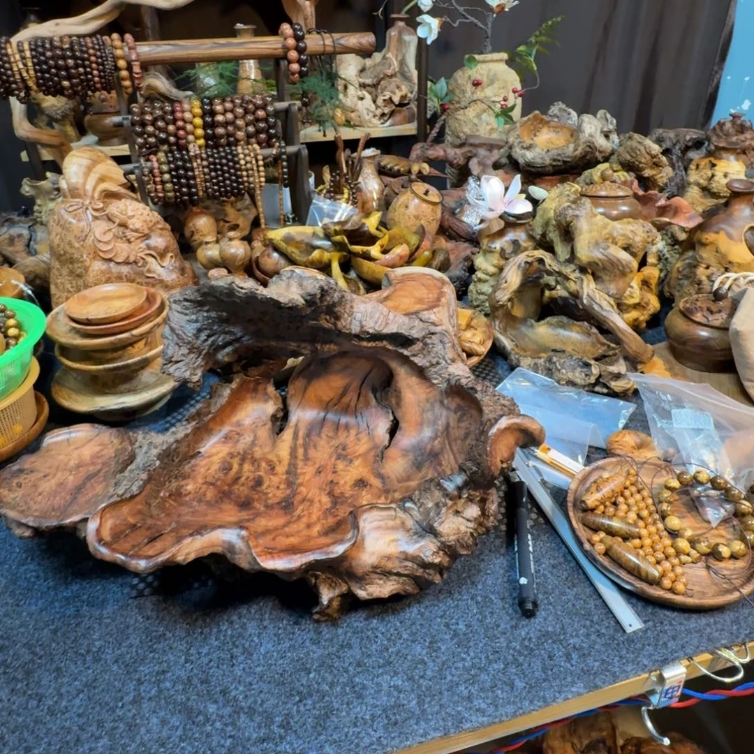 ****6花梨木类贵黄鬼柳紫檀麻梨等硬木手作