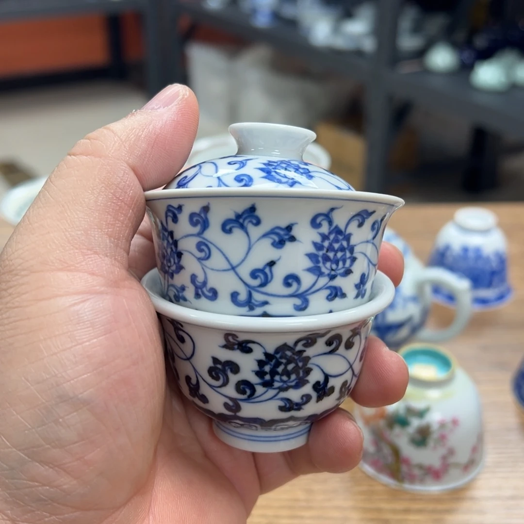 【闪购商品】景德镇陶瓷主人杯瑕