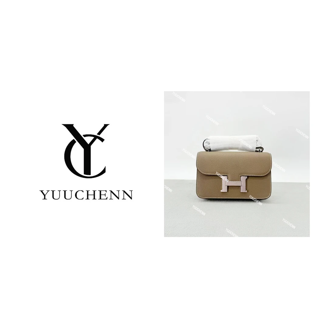 YUUCHENN/18cm原创设计高定真皮包小包HH7759