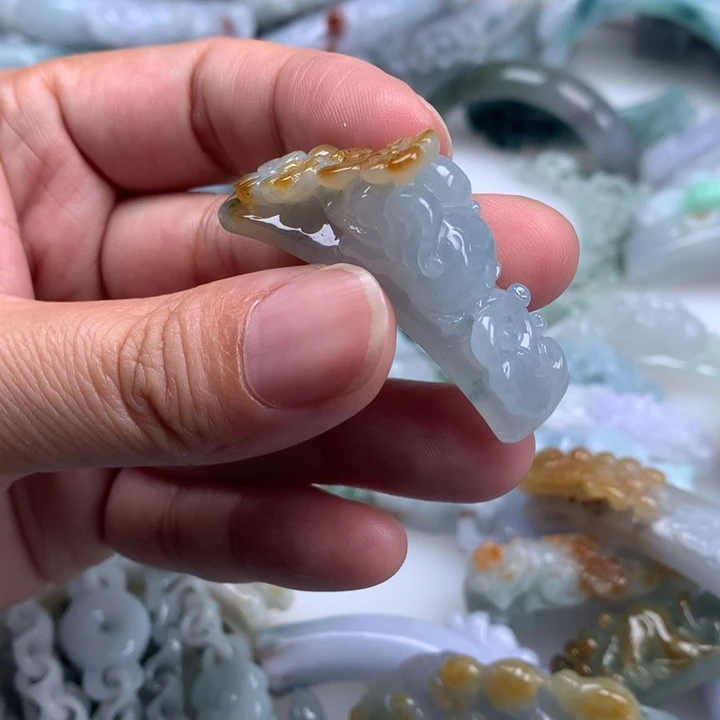 颈饰未镶嵌翡翠三****8