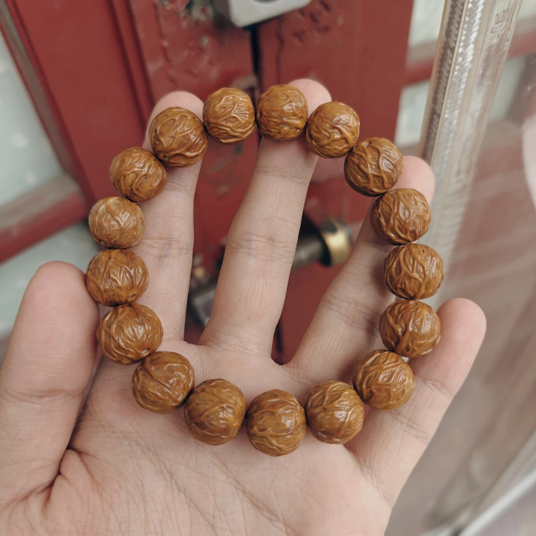【老胡严选】23 G30496-紫金鼠猛男单圈手串-13mm左右