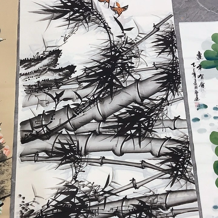 小周画廊的直播间