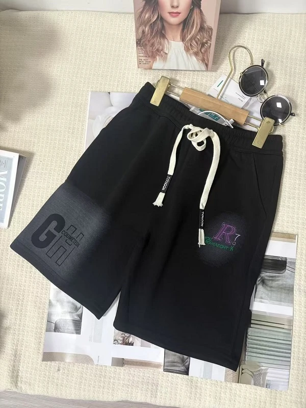 502659童装男童休闲五分裤 2025夏儿童潮酷洋气休闲五分宝宝中裤