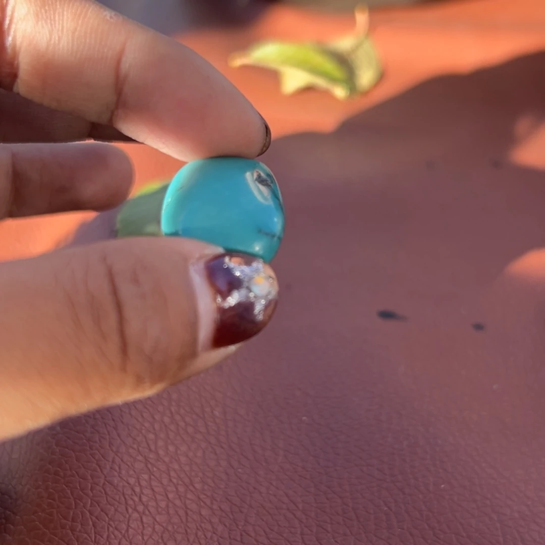 鱼***活绿松石未镶嵌单颗绿松吊坠单颗