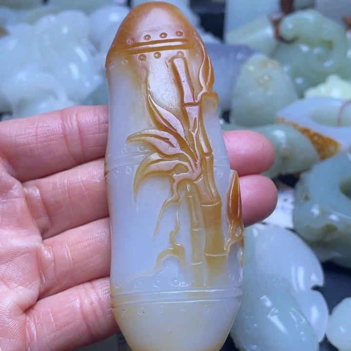 和田玉挂件未镶嵌