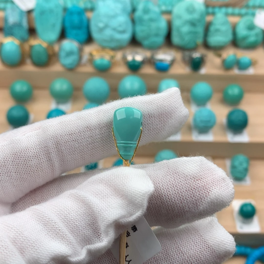 绿松石配饰未镶嵌8.8