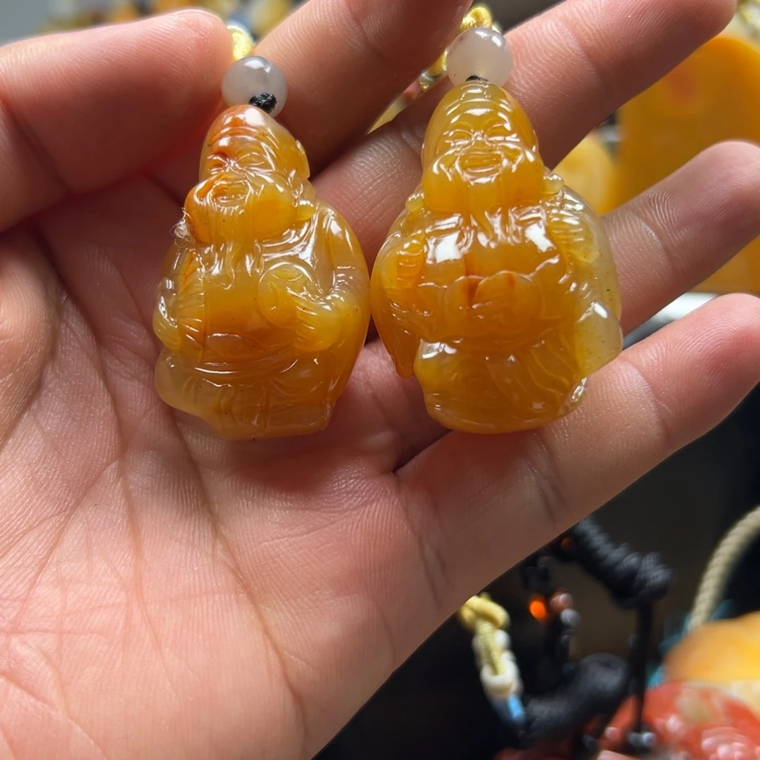 石英质玉（黄龙玉）未镶嵌黄龙玉