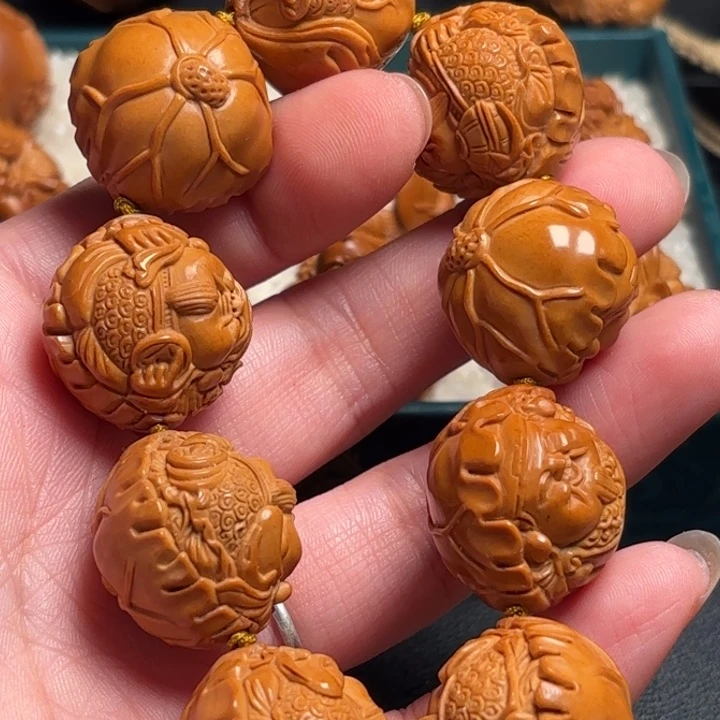 橄榄核手串/手链大**狼