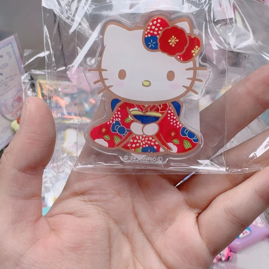 三丽鸥和服系列冰箱贴红色kitty