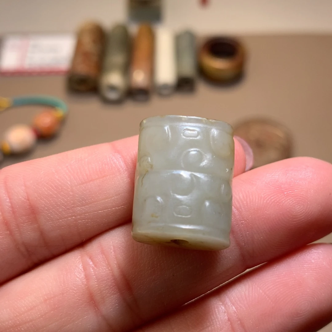 和田玉（糖玉）颈饰未镶嵌和