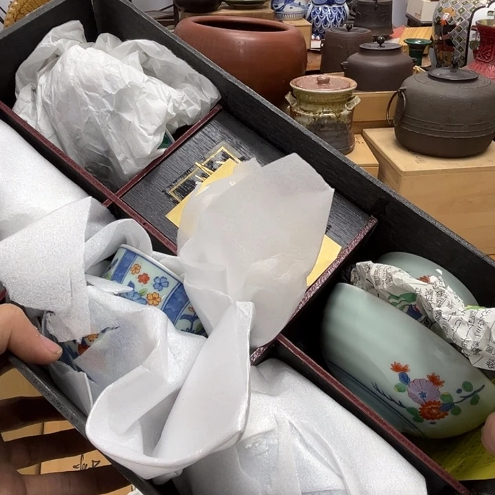 瓷片瓷器摆件工艺品摆件777