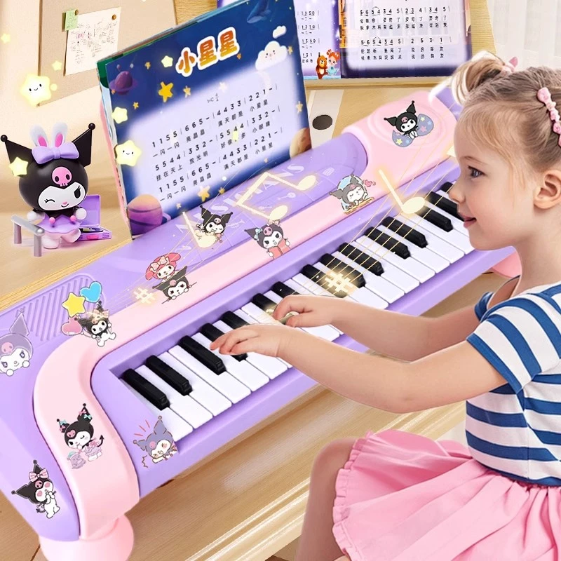 儿童电子琴玩具初学者弹奏宝宝益智初学家用钢琴乐器生日礼物女生